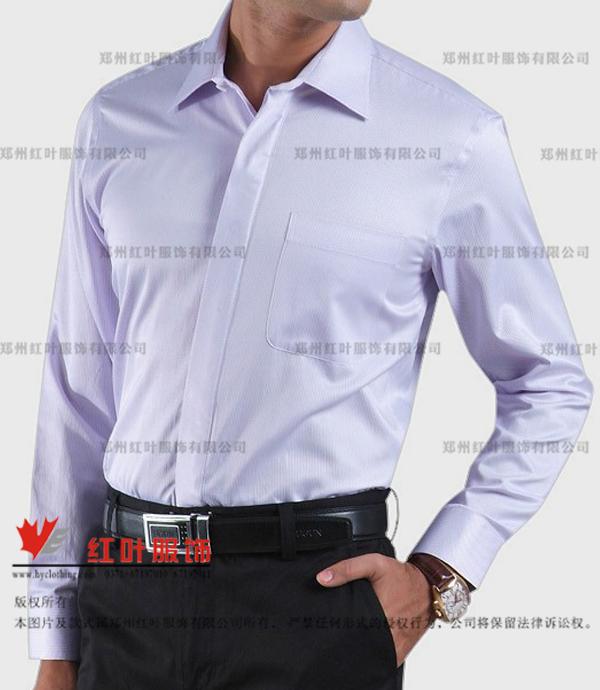 供應(yīng)鄭州男襯衣定做8-鄭州紅葉服飾