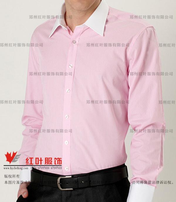 供應鄭州男襯衣定做11-鄭州紅葉服飾