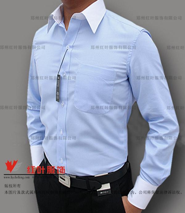 供應(yīng)鄭州男襯衣定做15-鄭州紅葉服飾