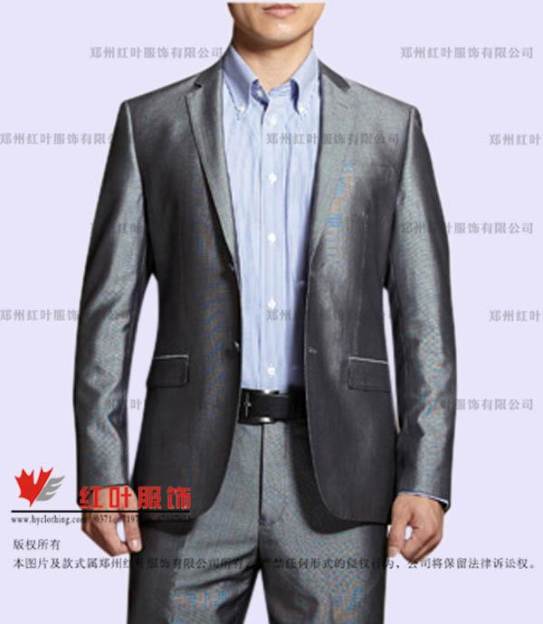 供應(yīng)鄭州男西服定做1-鄭州紅葉服飾