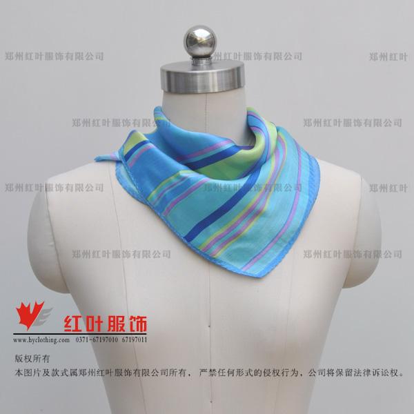 供應(yīng)鄭州絲巾定做2-紅葉服飾