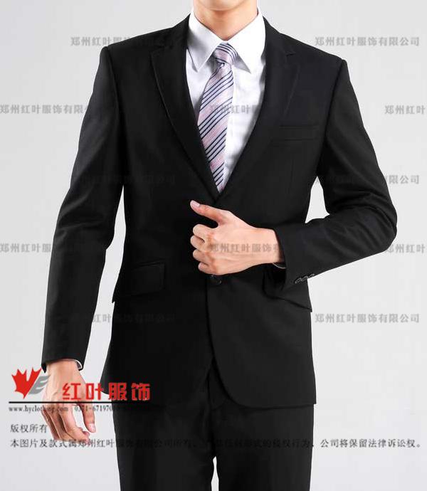 供應(yīng)鄭州男西服定做2-鄭州紅葉服飾