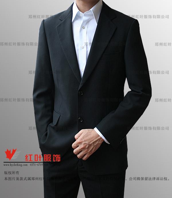 供應(yīng)鄭州紅葉男西服10定做