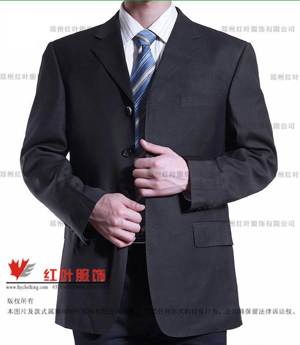供應(yīng)鄭州男西服定做5-鄭州紅葉服飾