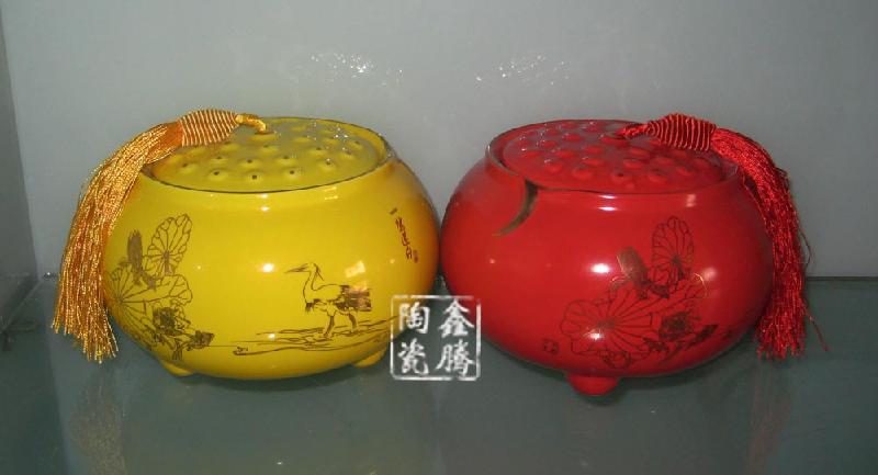 供應(yīng)陶瓷蜜蜂罐 景德鎮(zhèn)高溫陶瓷罐 環(huán)保禮品茶葉罐