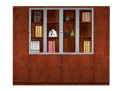 辦公屏風(fēng)實(shí)木文件柜定做圖片