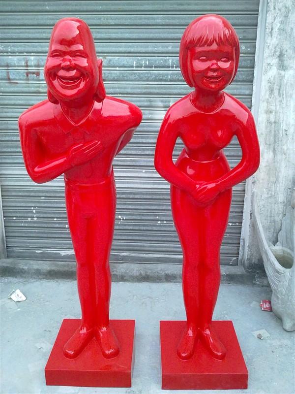 玻璃鋼酒店雕塑