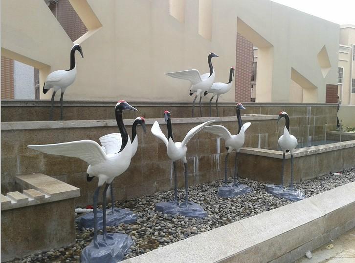 玻璃鋼仙鶴圖片/玻璃鋼仙鶴樣板圖 (4)