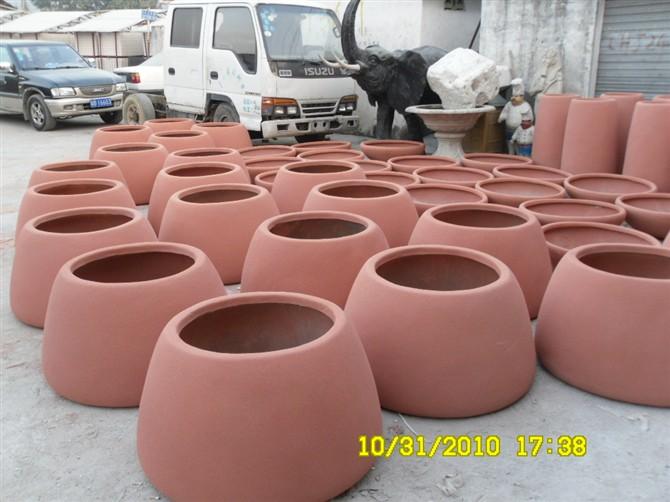 深圳玻璃鋼花盆雕塑廠家圖片