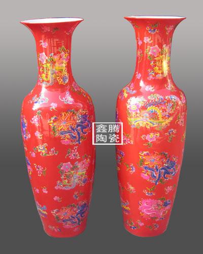供應(yīng)開店禮品陶瓷花瓶，送禮*景德鎮(zhèn)瓷器花瓶