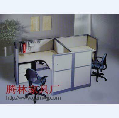 供應(yīng)辦公樓*職員屏風(fēng)辦公桌/組合屏風(fēng)電腦桌/四人位職員卡位/廣州家具廠定制