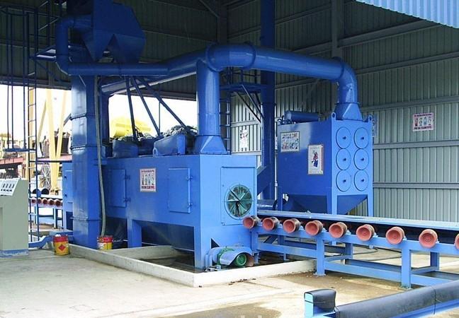 供應(yīng)鋼管內(nèi)外壁拋丸清理機(jī)