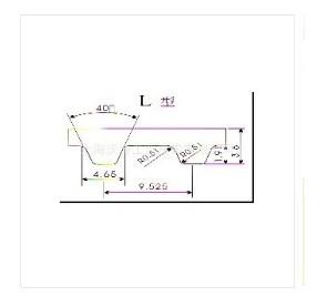L型传动带图片
