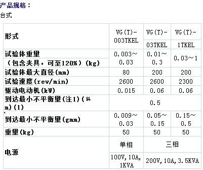 供應湘南島津VGVT系列動平衡試驗機