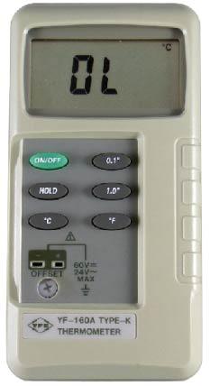 供應(yīng)臺(tái)灣泰瑪斯YF-160A數(shù)位溫度表