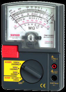 日本三和DM5218S指針絕緣測試儀圖片