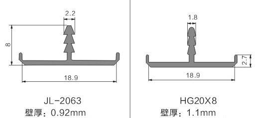 福州家具铝封边图片