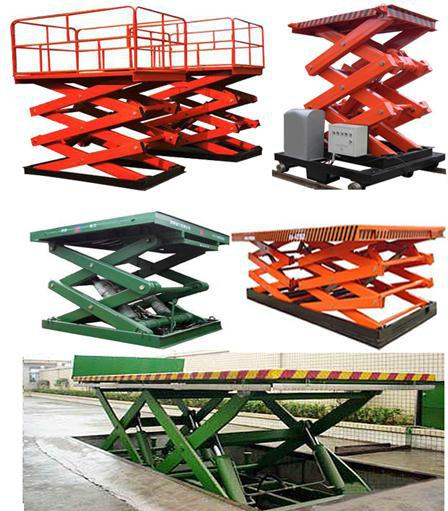 供應(yīng)黑龍江剪叉式升降貨梯
