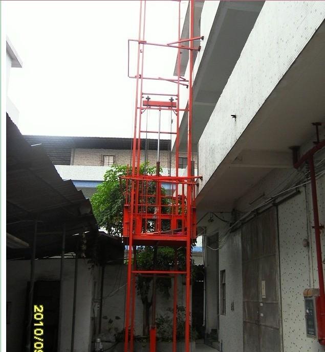 優(yōu)質(zhì)導(dǎo)軌式載貨貨梯圖片