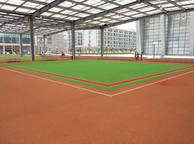 北京門球場施工