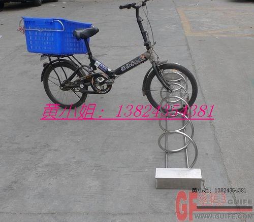 單車(chē)停放架自行車(chē)擺放架圖片