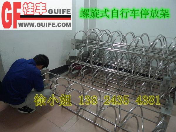 湖南自行車停放架供應(yīng)/桂豐停車架圖片