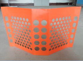 金屬防風(fēng)抑塵瓦防塵瓦擋風(fēng)墻圖片