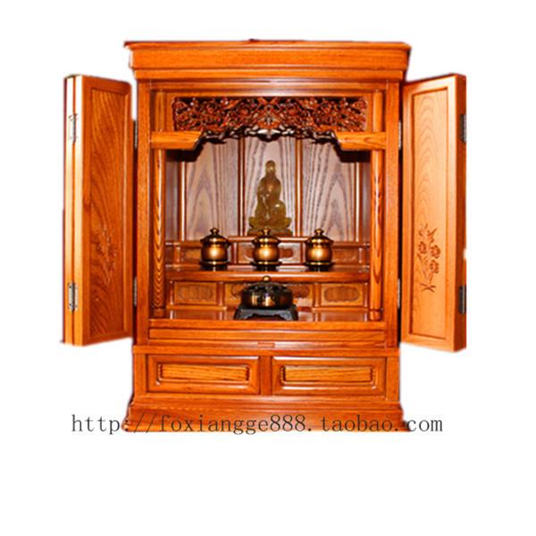 日式帶門佛龕圖片