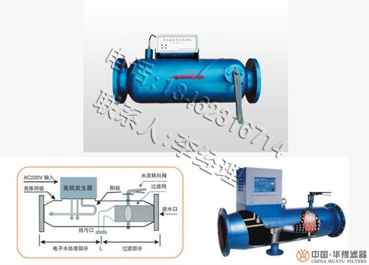 供应华豫反冲式电子水处理器图片
