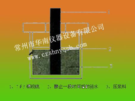 GM-100钢丝间泌水率试验仪图片