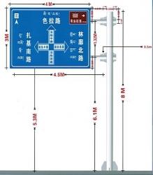 標(biāo)志桿001圖片