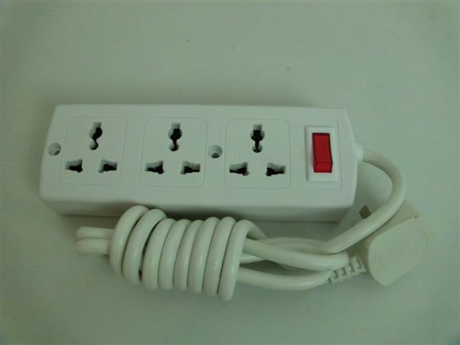 供應(yīng)防雷帶過載保護(hù)排插/耐摔耐高溫阻燃安全