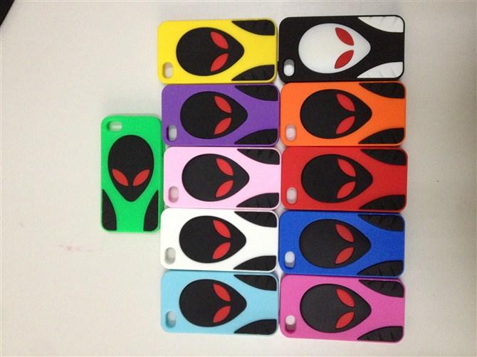 iphone4外星人手機(jī)套+手機(jī)保護(hù)套圖片/iphone4外星人手機(jī)套+手機(jī)保護(hù)套樣板圖 (3)