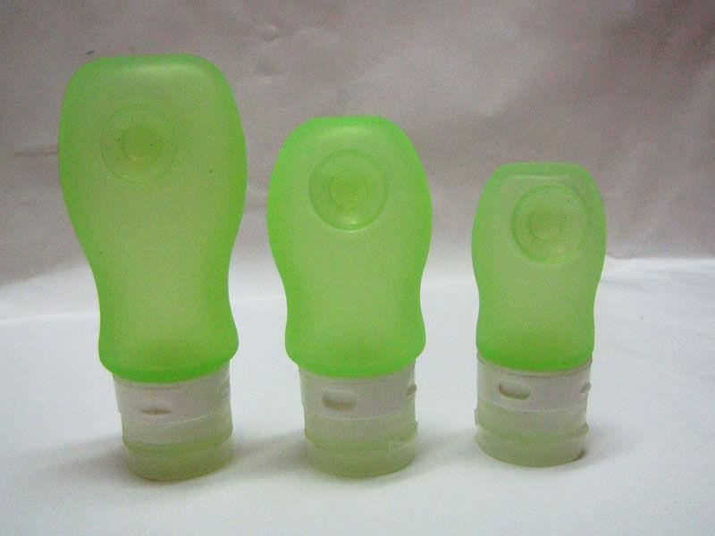 供應(yīng)*正品硅膠化妝品分裝瓶