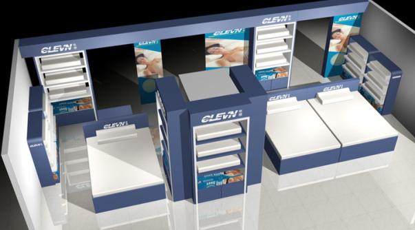 生活用品專賣店展柜圖片