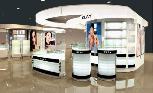 供應(yīng)有機(jī)玻璃化妝品展柜