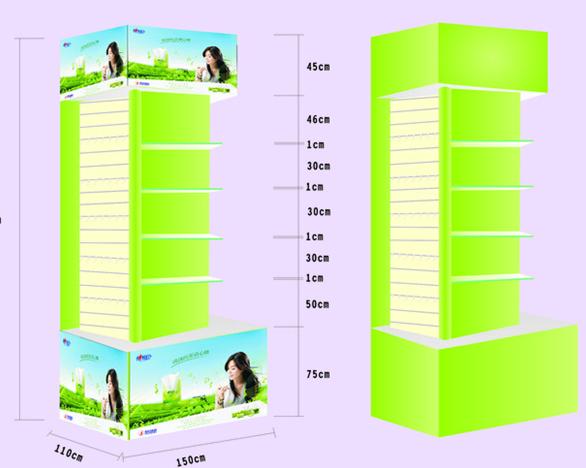 供應(yīng)化妝品*展示柜