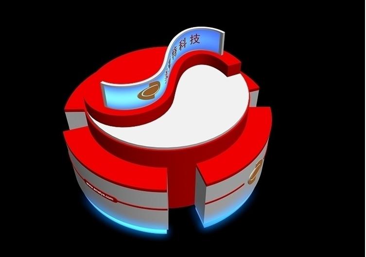 品牌化妝品有機(jī)玻璃展示柜圖片