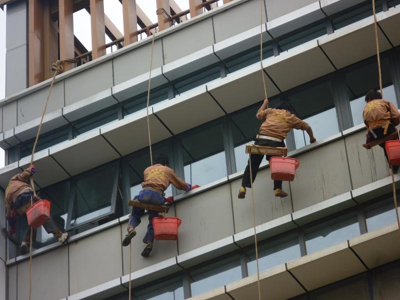 昆明潔安特清潔公司外墻清洗圖片