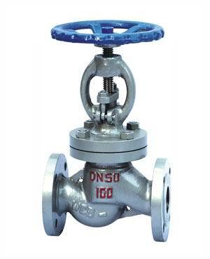 上冶鑄鋼法蘭截止閥圖片