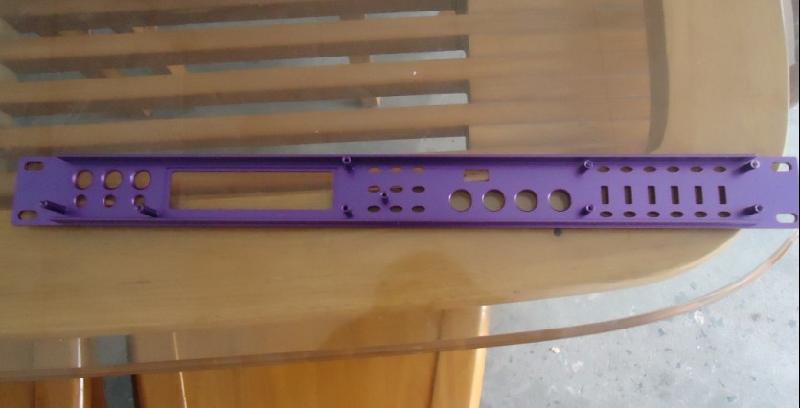 供應(yīng)1U功放鋁面板