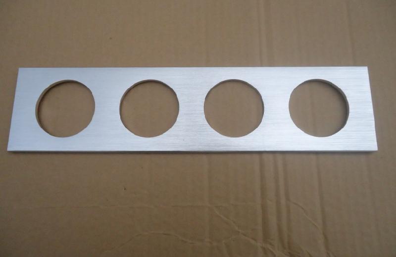 高檔酒店寫字樓一體化插座鋁面板圖片