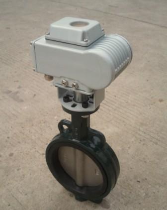 對夾式電動蝶閥D971X-10DN100圖片