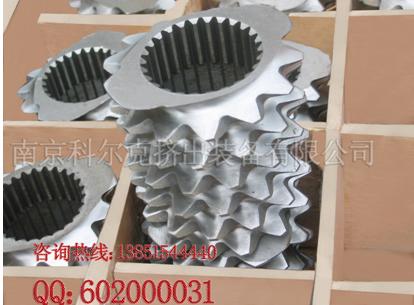 供應(yīng)雙螺桿擠出機(jī)螺桿元件【雙螺桿擠出機(jī)芯軸】雙螺桿擠出機(jī)螺桿