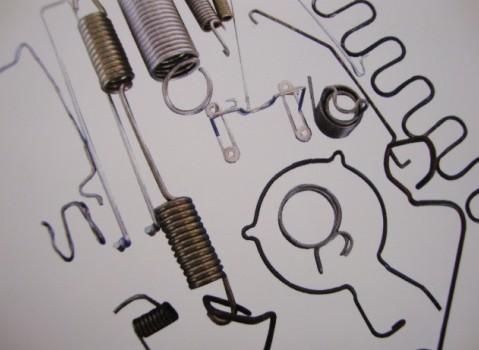 供應(yīng)壓簧加工設(shè)備六軸壓簧機