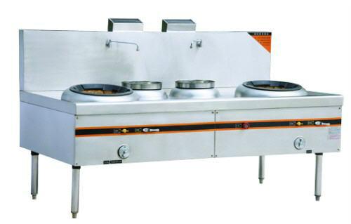 雙頭雙尾爐/生產(chǎn)不銹鋼廚具圖片