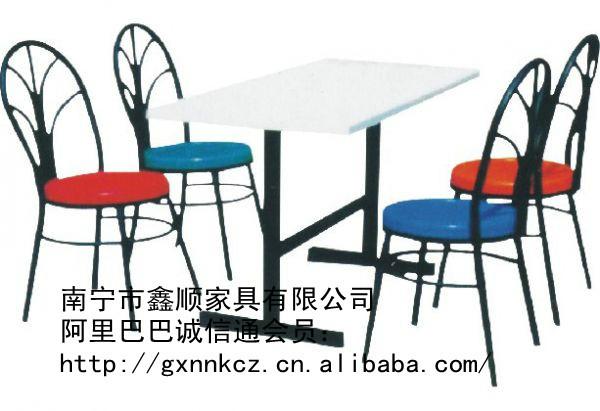 快餐桌椅圖片/快餐桌椅樣板圖 (4)