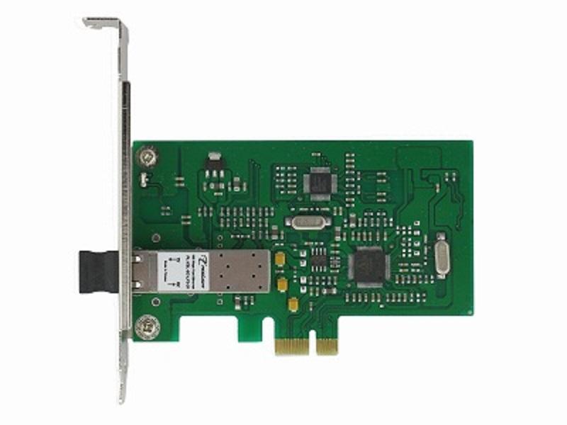 供应单口 PCI-E 百兆光纤网卡