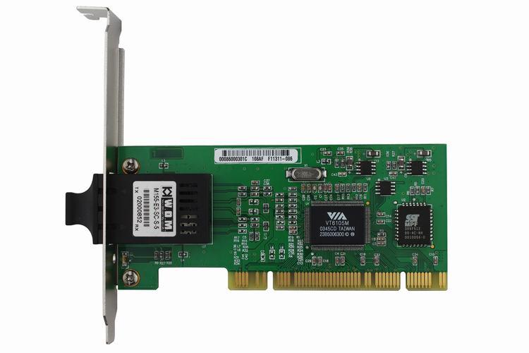 PCI百兆桌面光纖網(wǎng)卡PXE無盤SC接口多模 單模