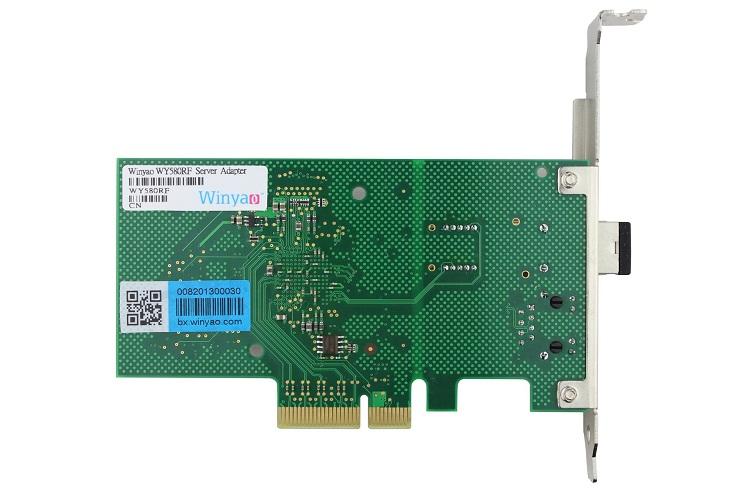 供應(yīng)Winyao網(wǎng)卡 WY580RF PCIe X4一光一電千兆網(wǎng)卡